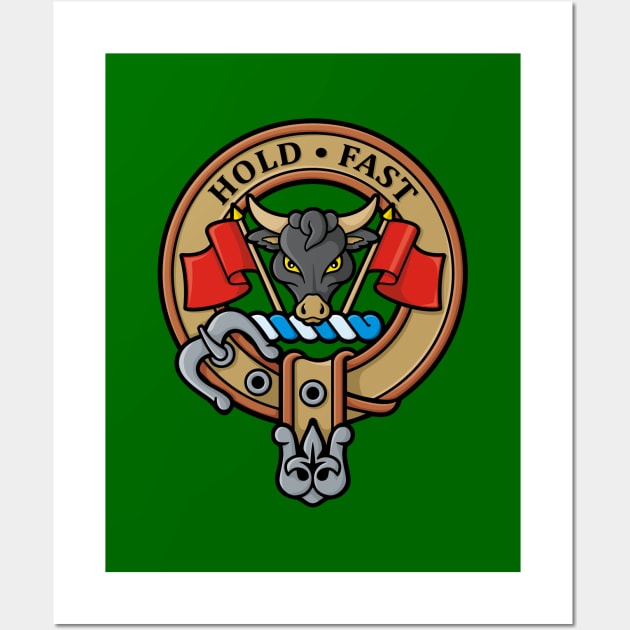 Clan MacLeod Crest Wall Art by sifis